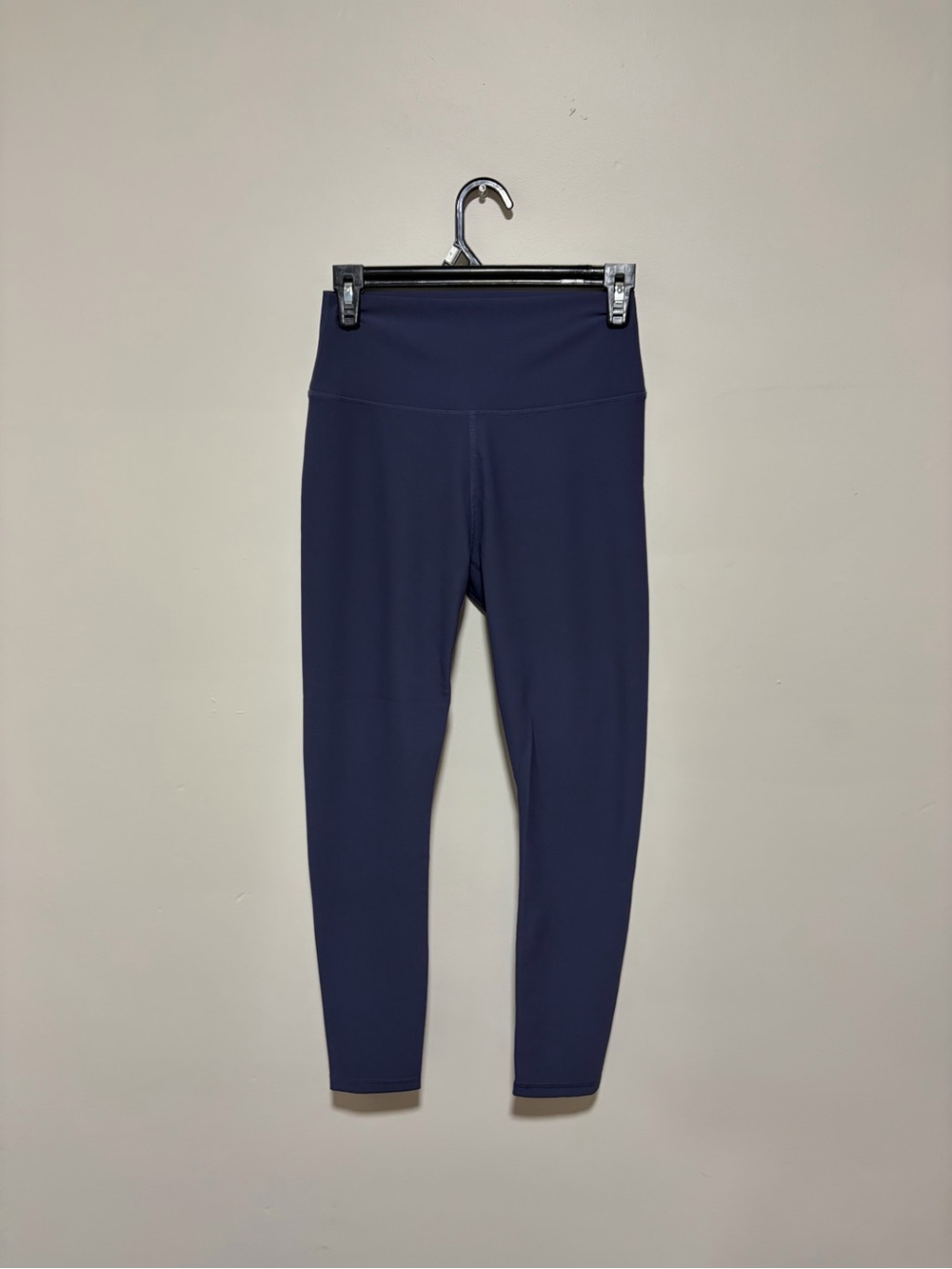 WILO The Label Ribbed Leggings - Navy - Size Large (Fits Small)
